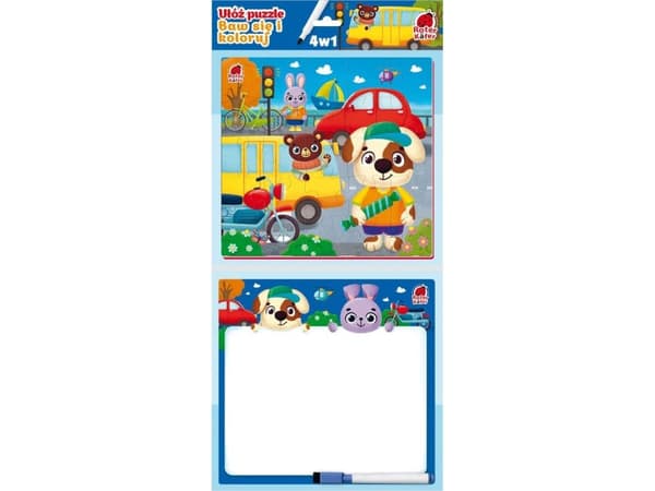Pedagogiskt spel r 4 i 1. Transport. rK1060-06