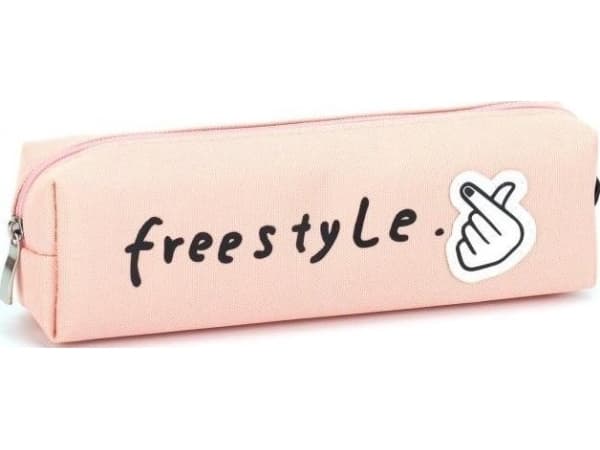 Piórnik tuba mała Freestyle róż