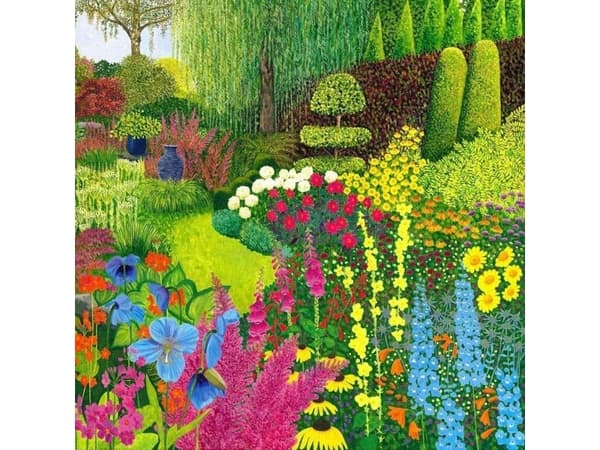 Kort med konvolutt AC10133 Cotswold Garden