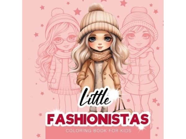 Värityskirja 160x160 Little Fashionistas