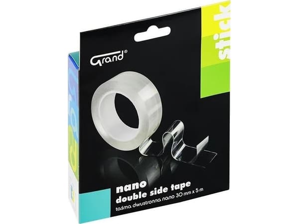 Kaksipuolinen teippi nano 30mmx5mx1mm GRAND