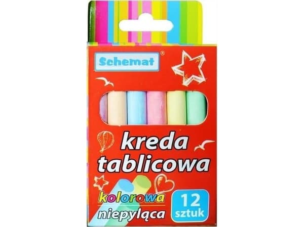 Whiteboardkrita 12 st färg