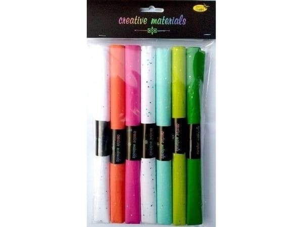 Edelstener silkepapir 25x37cm 7stk