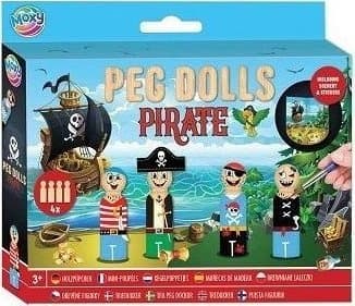 Puisten maalausnukkejen sarja Pirates