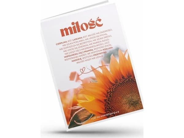 Carnet - Kärleken är tålmodig... - solros