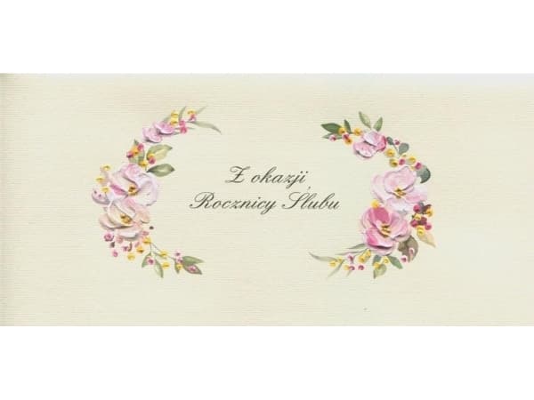 DL R03 Anniversary Card - Flowers