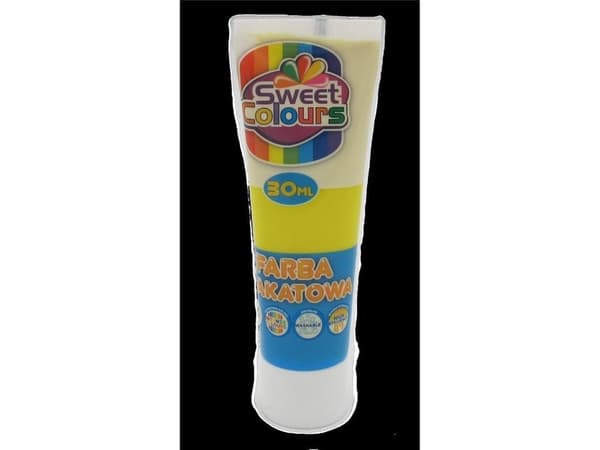 Posterfärg i tub gul 30ml