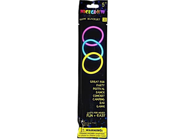 Glow stick armband set 3st
