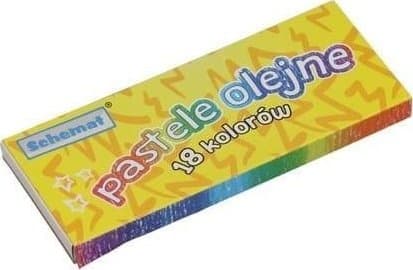 Oljepastellkritor 18 färger