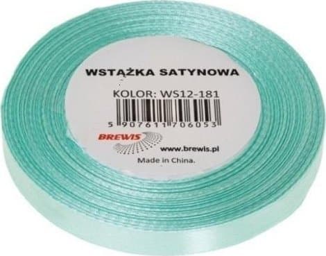 Satinbånd mynte 12mm x 32m
