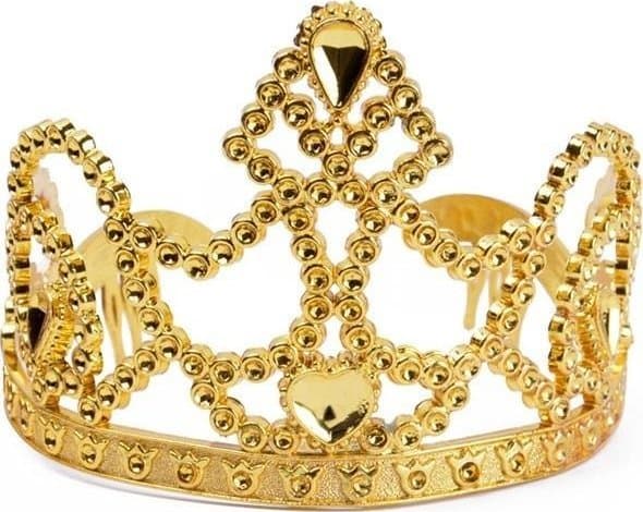 Prinsesstiara i guld