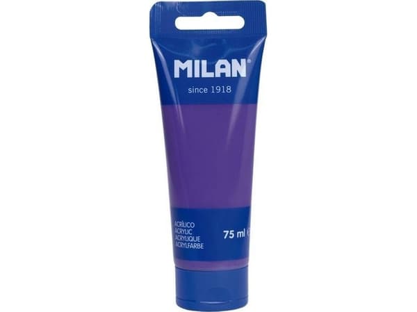 Akryylimaali tuubissa 75ml kuninkaallinen violetti MILAN