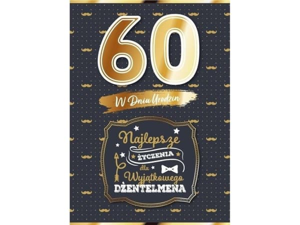 60-årsdagskort till honom