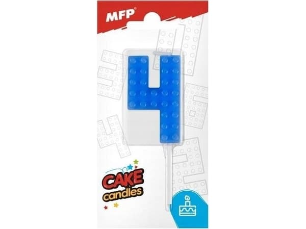 MFP papirkakelys nr. 4 blå 8800097