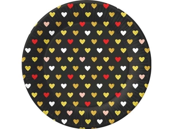 Papirtallerkener 18cm 6stk