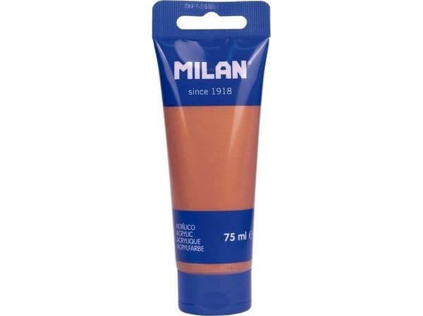 Akrylmaling i tube 75ml kobber MILAN