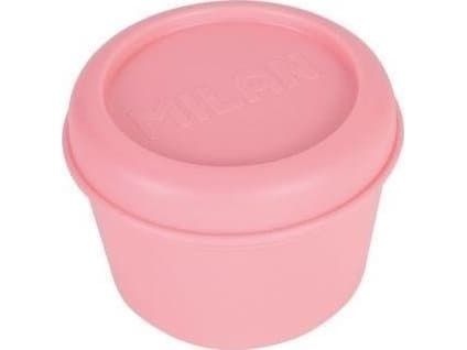 Matboks rund 0,25 l rosa 460 MILAN