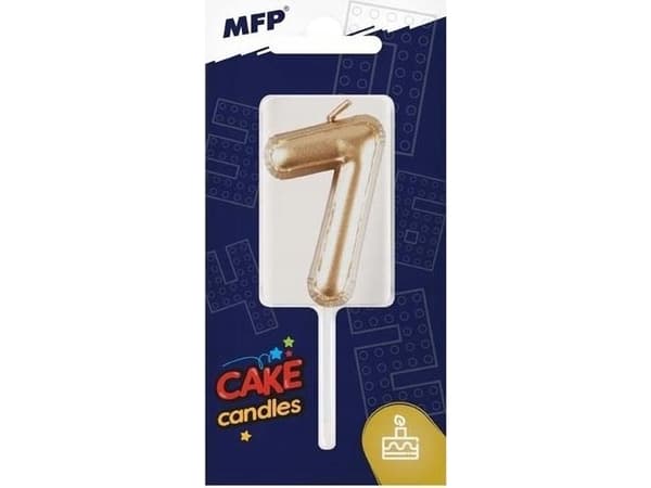 MFP papirkake lys ballong nr 7 gull 8800121