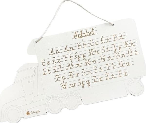 Jeg kan alfabetet mitt - trebrett Tir EDUKAMP