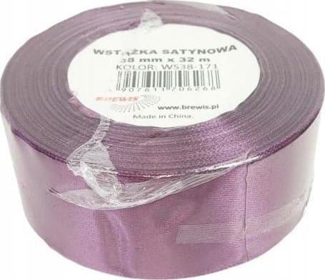Plomme satengbånd 38mm x 32m