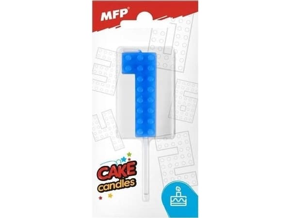 MFP papirkakelys nr. 1 blå 8800091