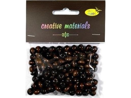 Treperler mørkebrune 9mm ca 26g