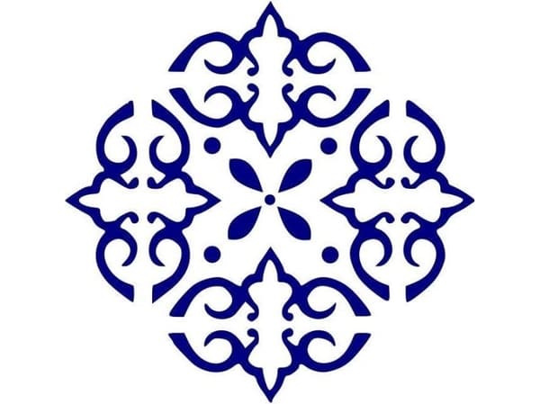 Ornamentmal 20x30cm