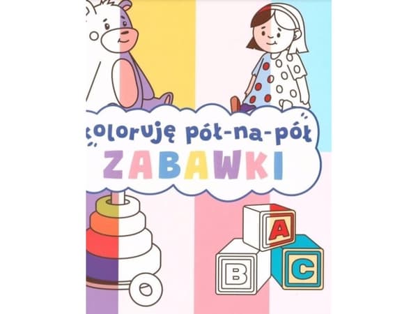 Väritän puoliksi ja puoliksi