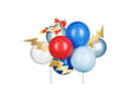 Miniatyrbild 1 av 3: Flyvemaskine ballon kagepynt