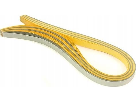 CreativeHobby Quilling-nauhat 5 mm 60 kpl kulta/hopea