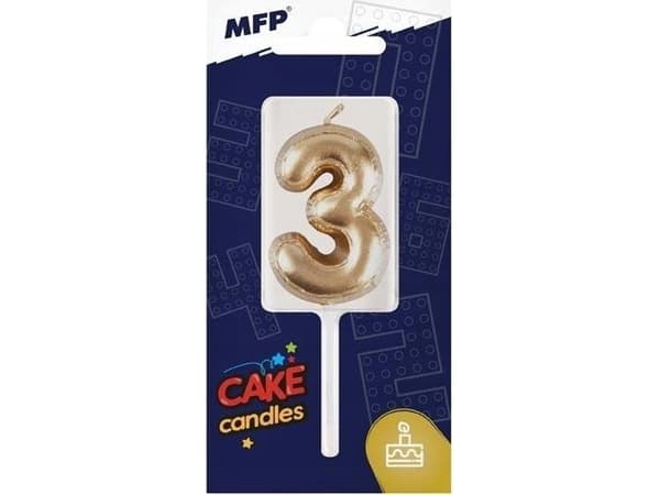 MFP papirkake lys ballong nr 3 gull 8800117