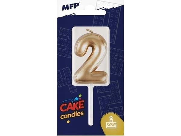 MFP papirkake lys ballong nr 2 gull 8800116