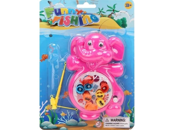 Trifox Fishing Fish Catching Söt Elefant Fiskespö Babyleksak