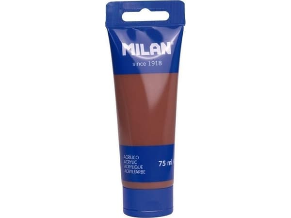 Akryylimaali tuubissa 75ml maanruskea MILAN MILAN