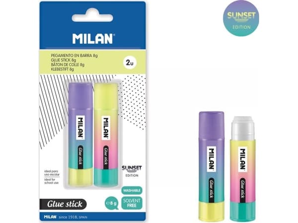 Milan LIMSTIKK MILAN SUNSET 8G 2 STK PÅ BLISTER