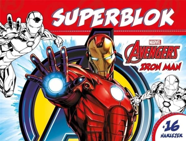Superblok. Marvel Avengers Iron Man