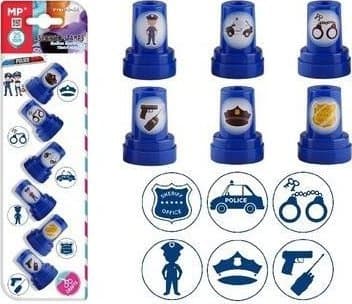Leimasimet lapsille Poliisi 6kpl