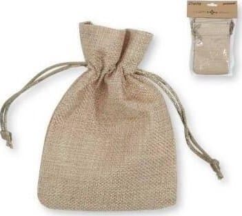 Naturliga jutepåsar 7x10cm 6st EDUKAMP