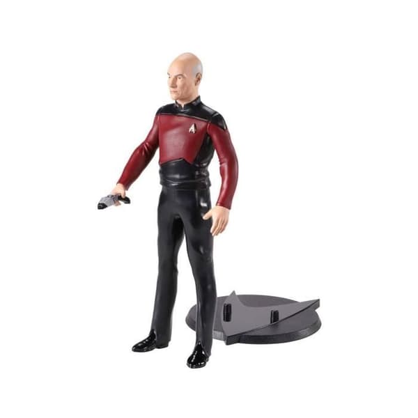 Bendyfigs Capt. Flexibel figur Picard 19 cm - Noble Collection - Star Trek: The Next Generation
