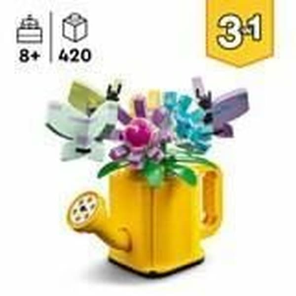 Konstruktionsspil Lego 31149 Creator 3in1 Flowers in the Watering Can Multifarvet