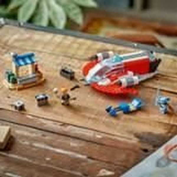 Rakennussetti Lego 75384 Star Wars The Crimson Firehawk Monivärinen