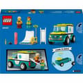 Pikkukuva 2 / 6: Playset Lego 60403 Emergency Ambulance and Snowboard Boy