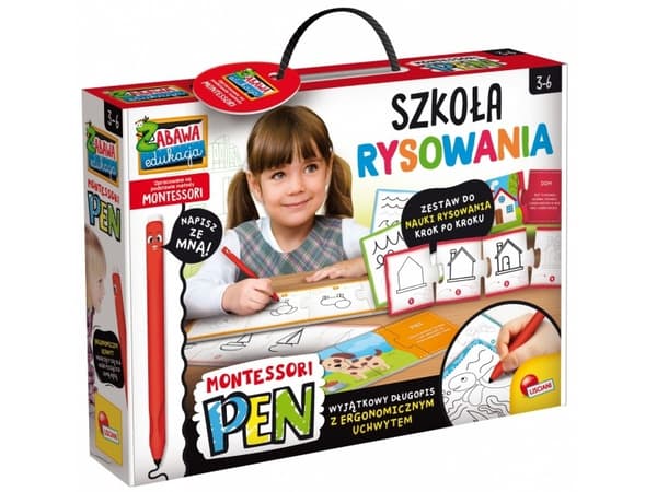 Montessori-kynä piirustuskoulu PL101696 LISCIANI LISCIANI