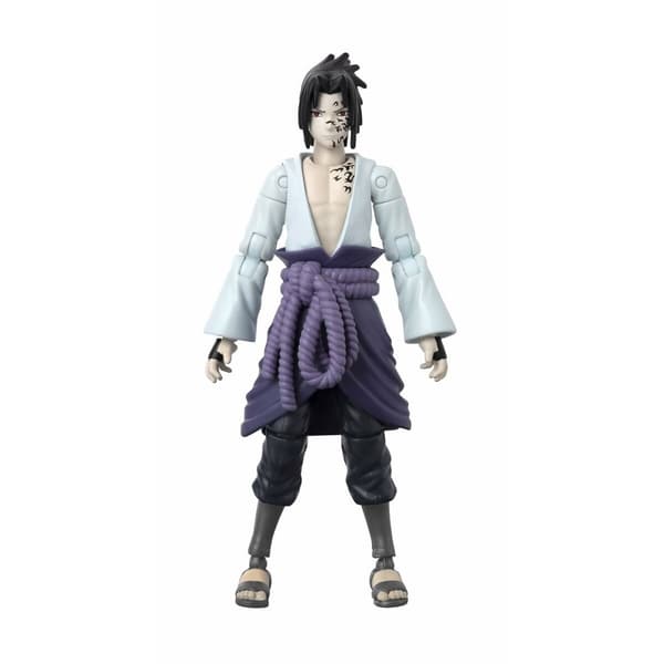 Actionfigurer Naruto Shippuden Bandai Anime Heroes Beyond: Sasuke Uchiha 17 cm