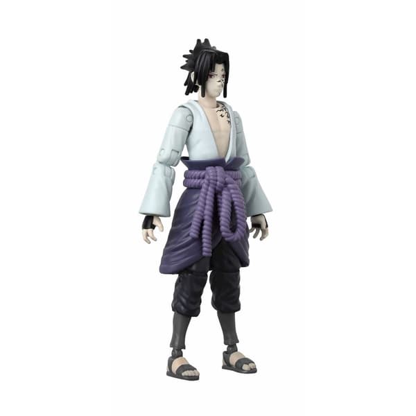 Actionfigurer Naruto Shippuden Bandai Anime Heroes Beyond: Sasuke Uchiha 17 cm