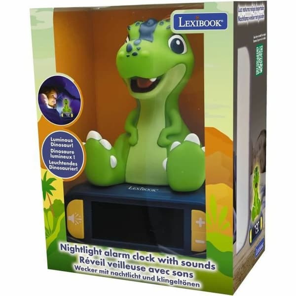 Väckarklocka Lexibook Dinosaur