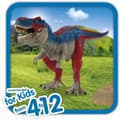 Miniatyrbillede 3 af 4: Samlet figur Schleich Tyrannosaure Rex bleu