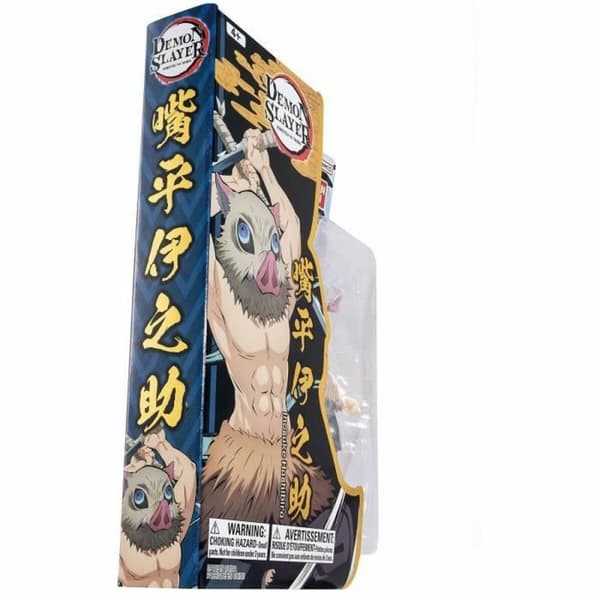 Figuuri, jossa liikkuvat raajat Bandai Demon Slayer Inosuke Hashibira