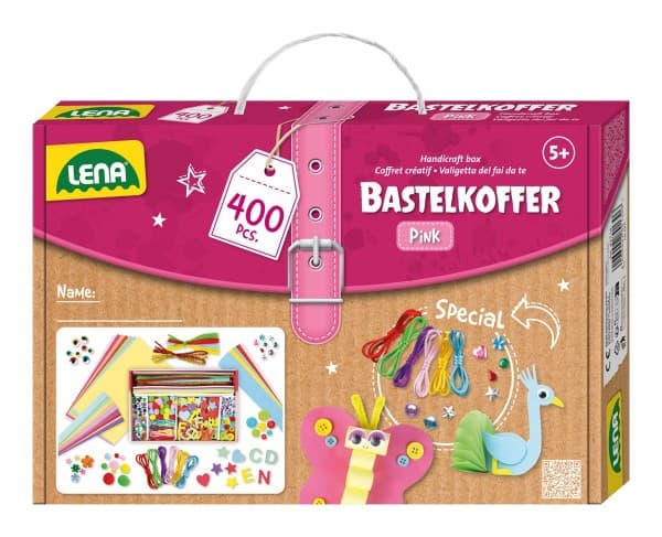 Lena konsthantverk 400 bitar rosa