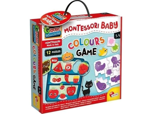 PROMO Montessori Baby Game med farger 105991 LISCIANI